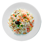 salade exotique restaurant reflets des isles antilles Lausanne